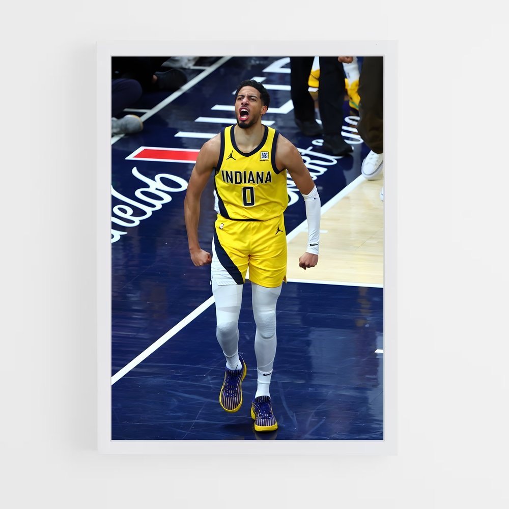 Poster Dans la Peau de Haliburton – affiche Basketball (vue 3)